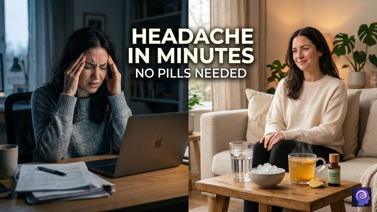 7 Home Remedies for Headache That Work in Minutes (No Pills, No Waiting)