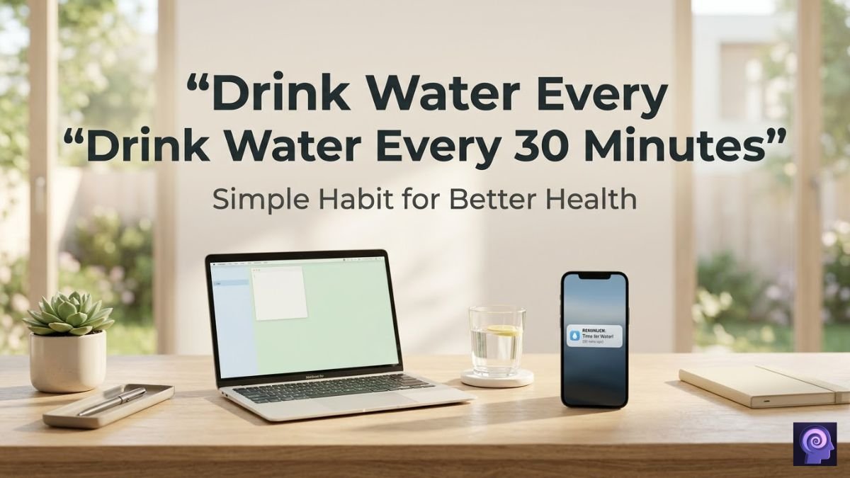 Drinking Water Every 30 Minutes: The Simple Habit That Can Transform Your Health