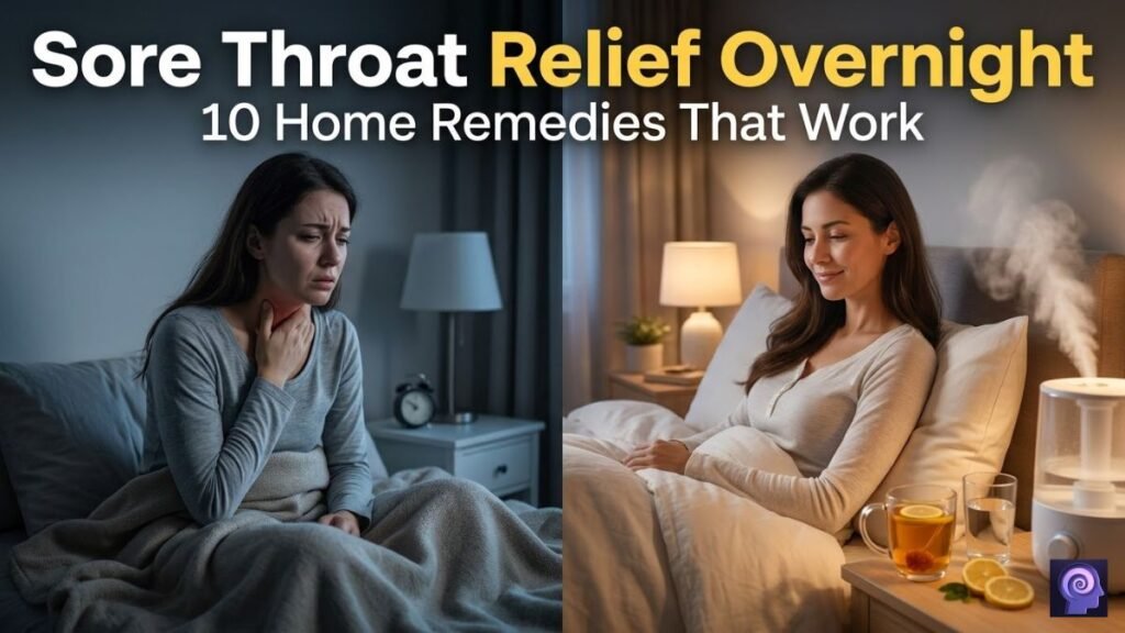 How to Get Rid of a Sore Throat at Home Overnight — 10 Proven Remedies That Actually Work
